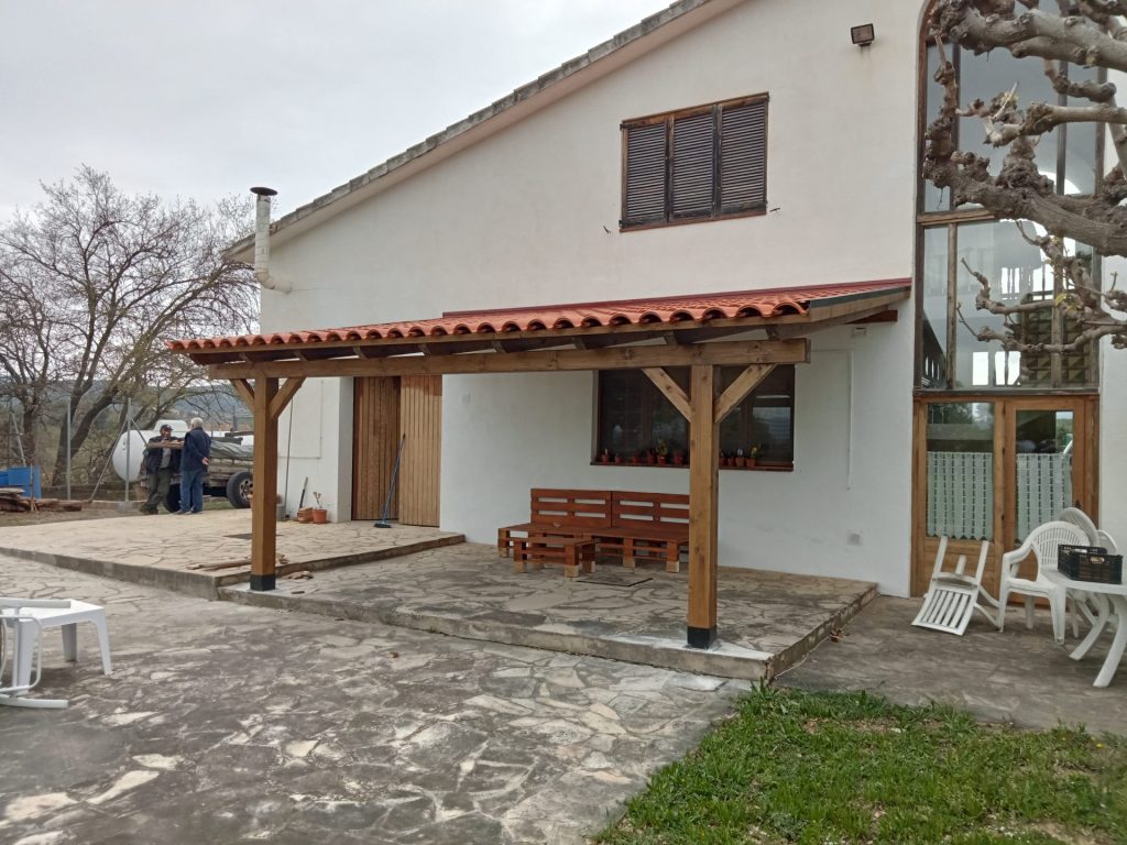 Pérgolas adosadas